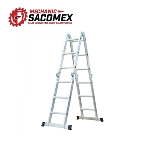 Thang nhôm gấp đa năng 4 đoạn Fujihome ML103