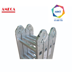 Thang nhôm gấp đoạn Ameca AMC-M204C