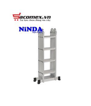Thang nhôm gấp khúc chữ M Ninda ND-404C