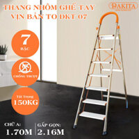 Thang Nhôm Ghế Bản To Inox DAKITA DKT07 – Chữ A 1.7m