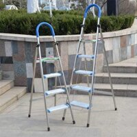 Thang nhôm ghế tay vịn 6 bậc 1,5m Nikita DL06 Nhật Bản