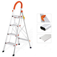 Thang nhôm ghế tay vịn Nakata 4 bậc VN104N