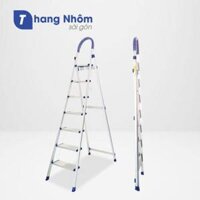 Thang nhôm ghế tay vịn Nikita 7 bậc DL07