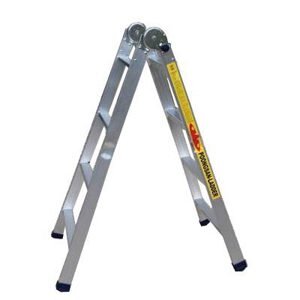 Thang nhôm Hàn Quốc khóa sập tự động Poongsan OA-4