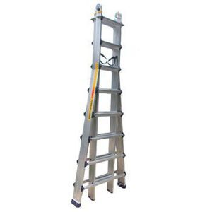 Thang nhôm rút chữ A Poongsan PS-48