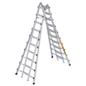 Thang nhôm rút chữ A Poongsan PS-50