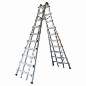 Thang nhôm rút chữ A Poongsan PS-50