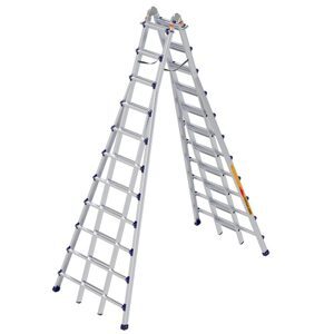 Thang nhôm rút chữ A Poongsan PS-51