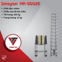 Thang nhôm rút 3.8m Sinoyon  HR-5002E