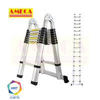 Thang nhôm rút  AMECA(AMI-500) 5,0m-Thương hiệu MỸ,Bảo hàng chính hãng 18 tháng