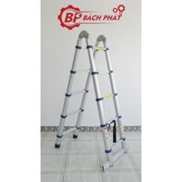 Thang nhôm rút chữ A Bách Phát BP500D (2.5M+2.5M)