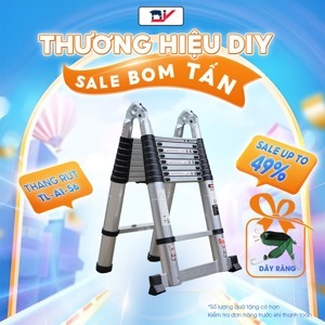 Thang nhôm rút chữ A Nikita AI56