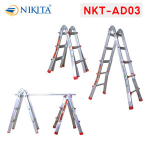 Thang nhôm rút đa năng Nikita AD03