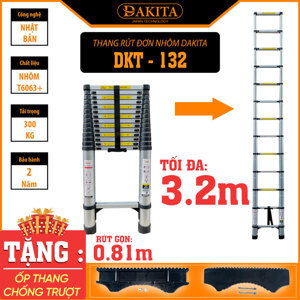 Thang nhôm rút Dakita DKT-132 [3.2m]