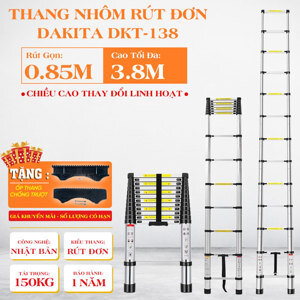 Thang nhôm rút Dakita DKT-138