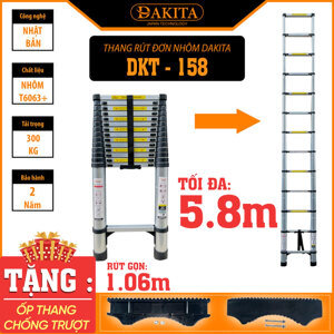 Thang nhôm rút Dakita DKT-158