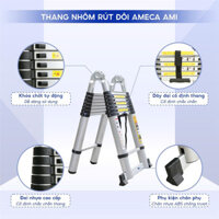 Thang nhôm rút đôi AMECA AMI-560