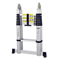 Thang Nhôm Rút Đôi Chữ A 2m5 Nikata AI50