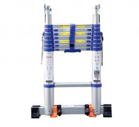 Thang nhôm rút đôi chữ A Jumbo A250B - 5 mét