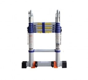 Thang nhôm rút đôi chữ A Jumbo A190B - 3.8 mét