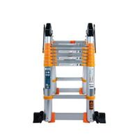 Thang nhôm rút đôi chữ A HAKAWA HK-238 gold