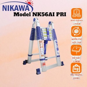 Thang nhôm rút đôi Nikawa NK-56AI-Pri