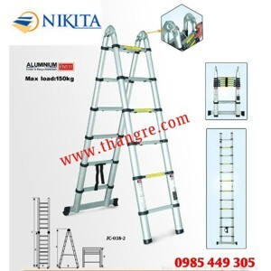 Thang nhôm rút đôi Nikita AI80