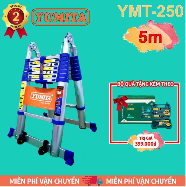 Thang nhôm rút đôi Yumita YMT-250