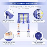 THANG NHÔM RÚT ĐƠN 6 M