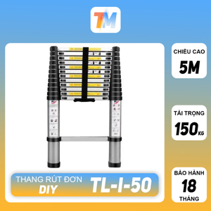 Thang nhôm rút đơn DIY TL-I-50