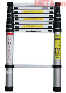 Thang nhôm rút đơn Nikita NKT-R26 - 2.6m