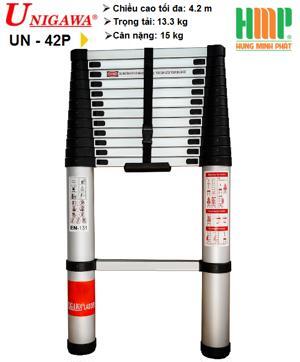 Thang nhôm rút đơn Unigawa UN-42P - 4.2m