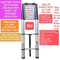 Thang nhôm rút gọn 5m điện lực công trình