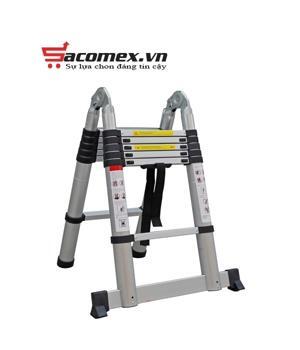 Thang nhôm rút gọn chữ A Ninda ND-38AI