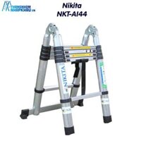 Thang Nhôm Rút Gọn Đôi Chữ A 2.2m Nikita NKT -AI44