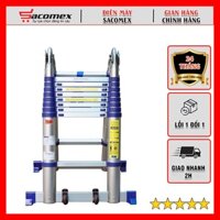 Thang nhôm rút gọn đôi  Advindeq ADT709B ( 2.8M ) - Thang nhôm rút chữ A - Bảo hành 24 tháng