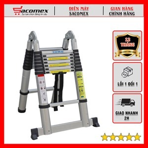 Thang nhôm rút gọn hình chữ A Sumo ADT808B