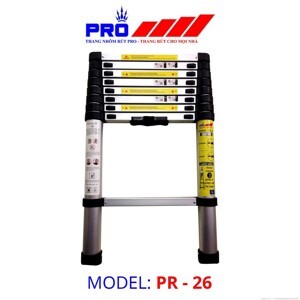 Thang nhôm rút gọn Pro PR-26