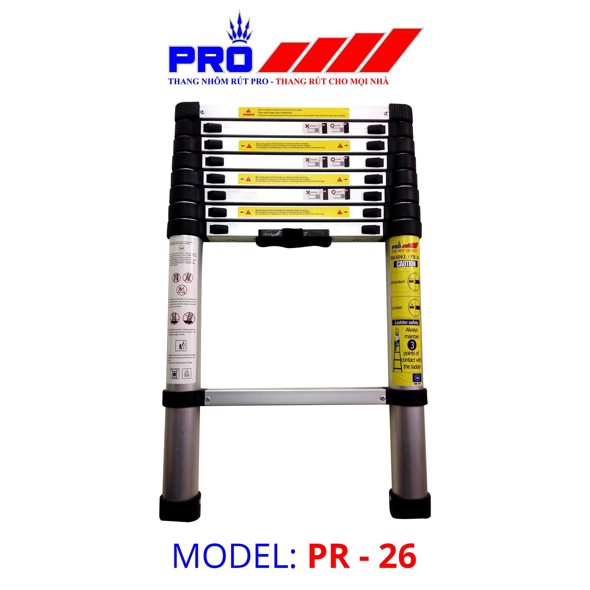 Thang nhôm rút gọn Pro PR-26