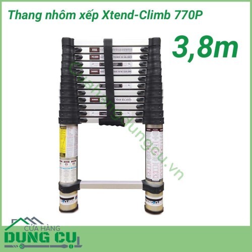 Thang nhôm rút XTEND&CLIMB-770P - 3,8m