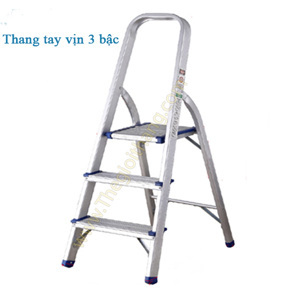Thang nhôm tay vịn 3 bậc Nikita AL03