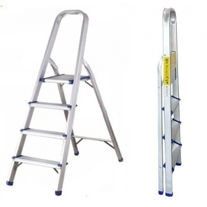 Thang nhôm tay vịn 4 bậc Nikita NKT-AL04