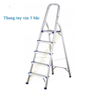 Thang nhôm tay vịn 5 bậc Nikita NKT-AL05