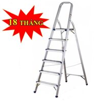 Thang nhôm tay vịn 6 bậc 1.2m Nikita AL06