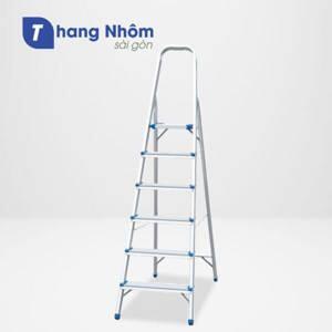 Thang nhôm tay vịn 6 bậc Nikita NKT-AL06