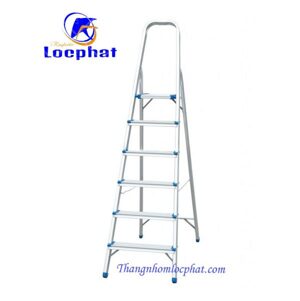 Thang nhôm tay vịn 6 bậc Nikita NKT-AL06