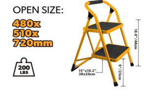Thang nhôm xếp 2 tầng Tolsen 62680