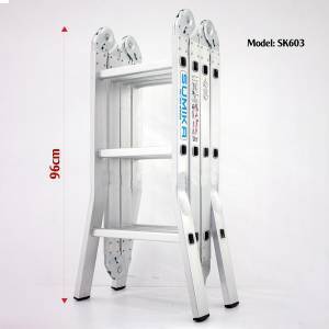 Thang nhôm xếp 4 đoạn Sumika SK-603