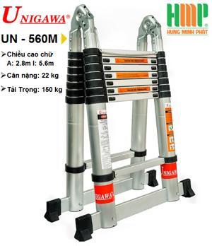 Thang rút đôi chữ A UNIGAWA UN-560M - 5.6m