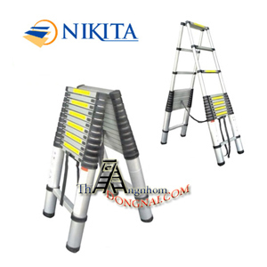 Thang rút đôi chữ A Nikita NKT-AA38
